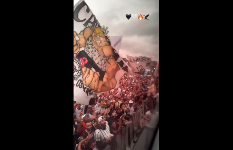 Antes da final, Hugo Souza publica vídeo de festa da torcida do Corinthians