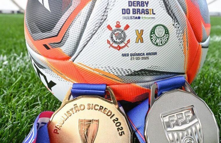 Corinthians e Palmeiras estão escalados para final do Paulistão; veja