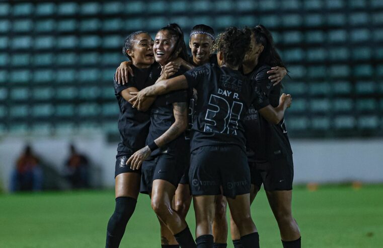 Corinthians mantém 100% e melhora números em estreias pelo Brasileirão Feminino