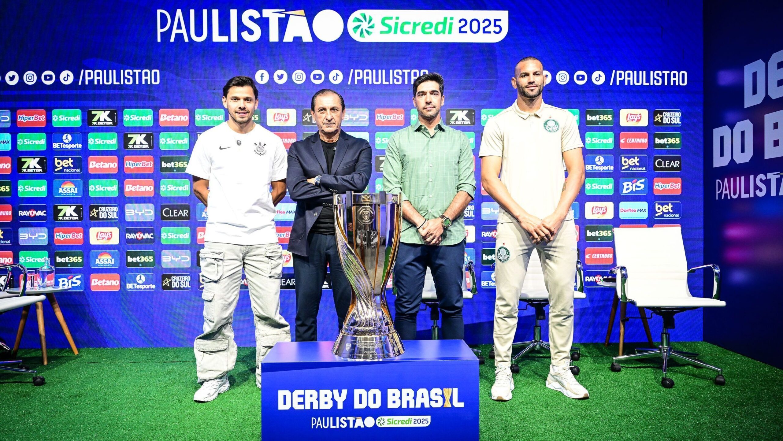 Palmeiras x Corinthians: veja premiação da final do Paulistão