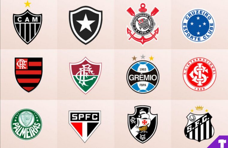 Torcedores elegem os seis maiores clubes do futebol brasileiro