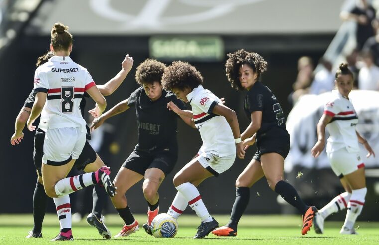 Brasileirão Feminino: São Paulo e Corinthians empatam em confronto direto