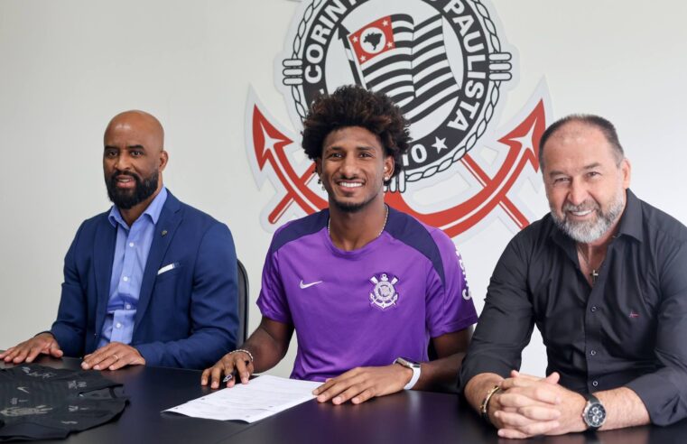 Corinthians anuncia renovação de empréstimo de Talles Magno