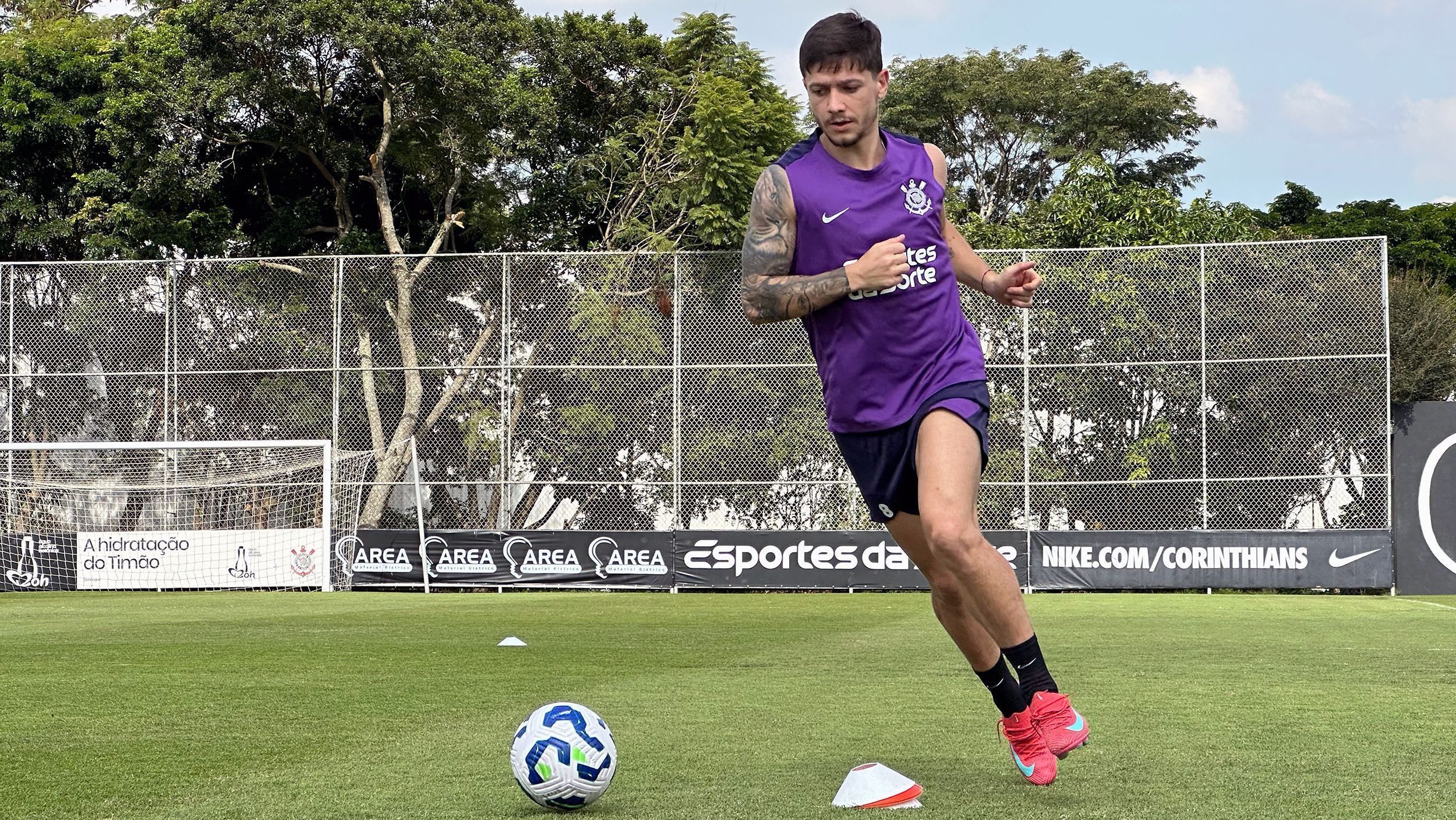 Corinthians: Garro faz primeiras atividades no campo após tendinopatia
