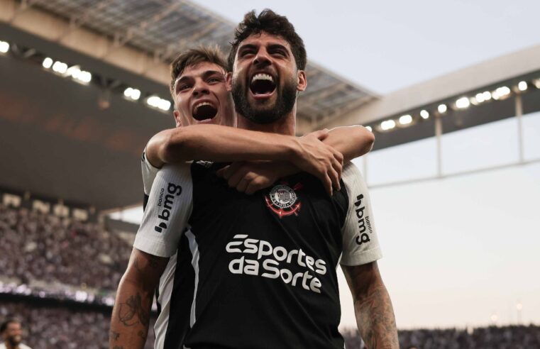 Corinthians vence Santos pelo Brasileiro em tarde histórica de Yuri Alberto