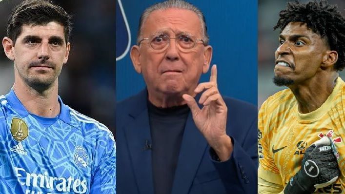 Galvão Bueno compara goleiro do Corinthians a astro do Real Madrid