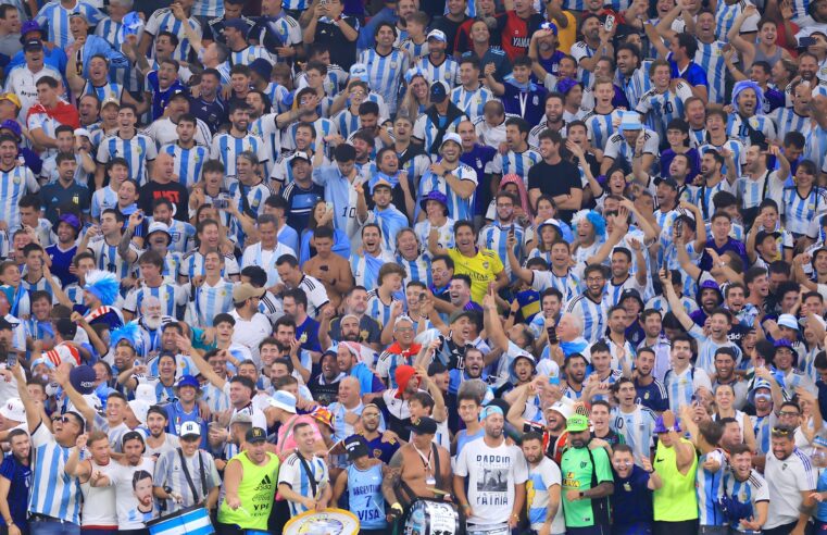 Torcedores argentinos elegem time do Brasil mais temido