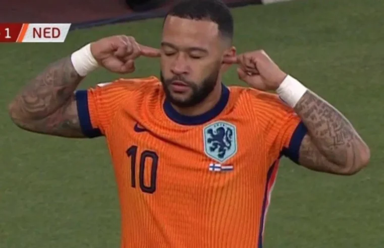 Memphis marca pela Holanda e torcida do Corinthians reage