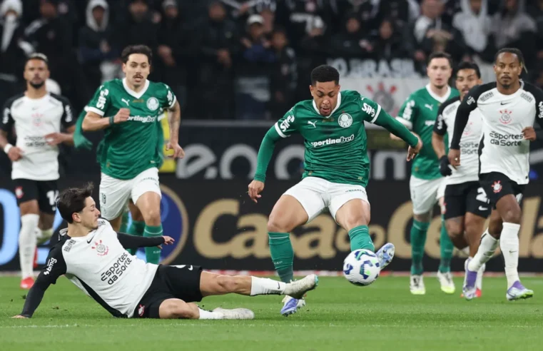 Onde assistir Palmeiras x Corinthians pela Copa do Brasil