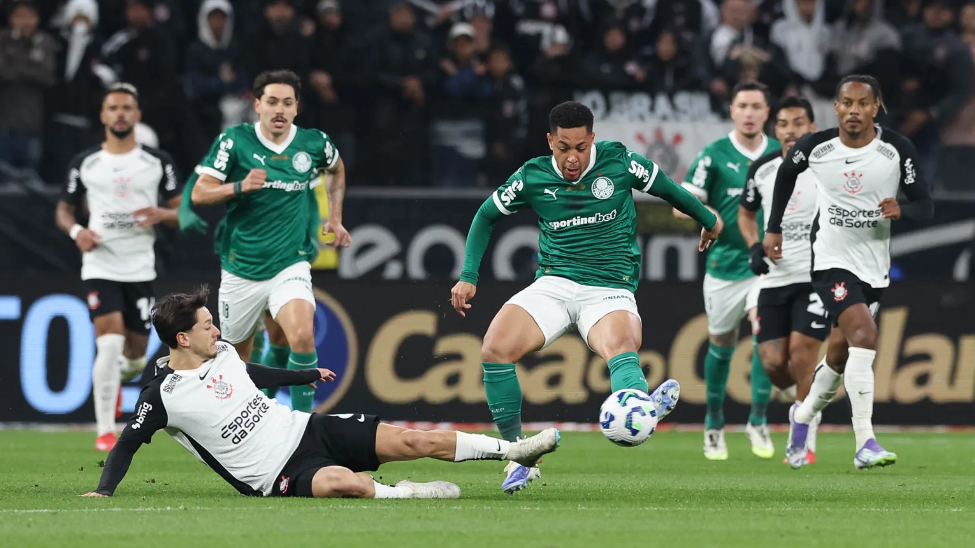 Onde assistir Palmeiras x Corinthians pela Copa do Brasil