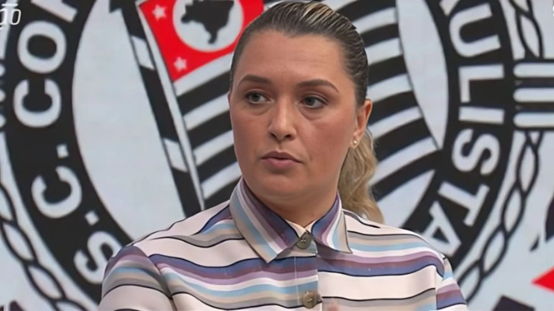 Ana Thaís indica Corinthians entre ameaçados pelo rebaixamento no Brasileirão