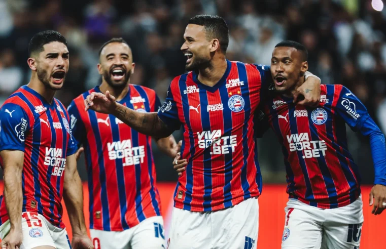 Bahia vence Corinthians por 2 a 1 em jogo polêmico