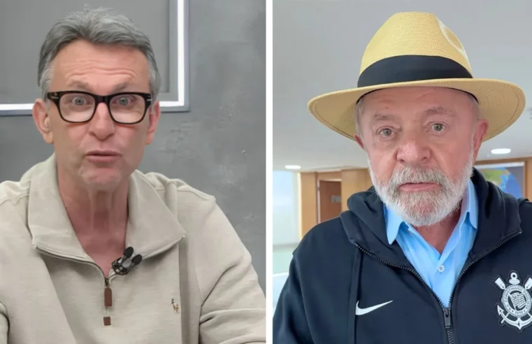Craque Neto expõe crise no Corinthians após ser questionado por Lula
