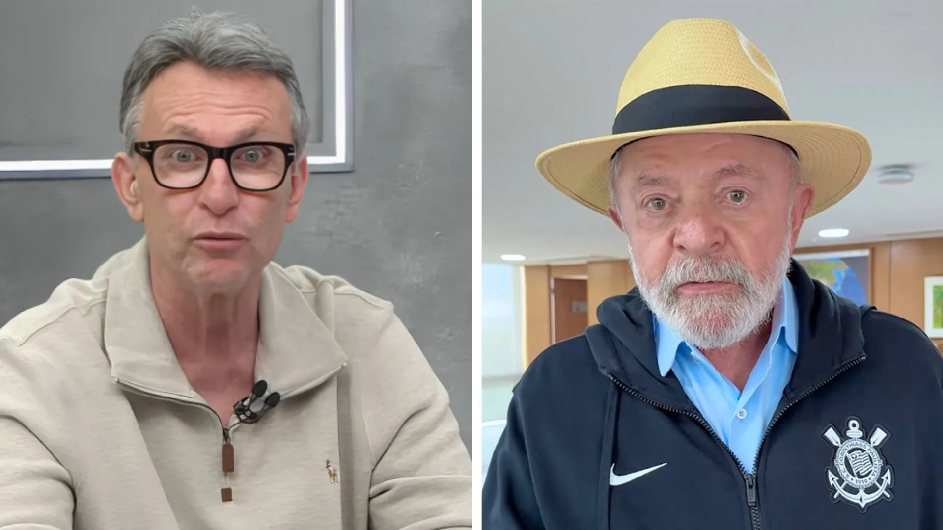 Craque Neto expõe crise no Corinthians após ser questionado por Lula