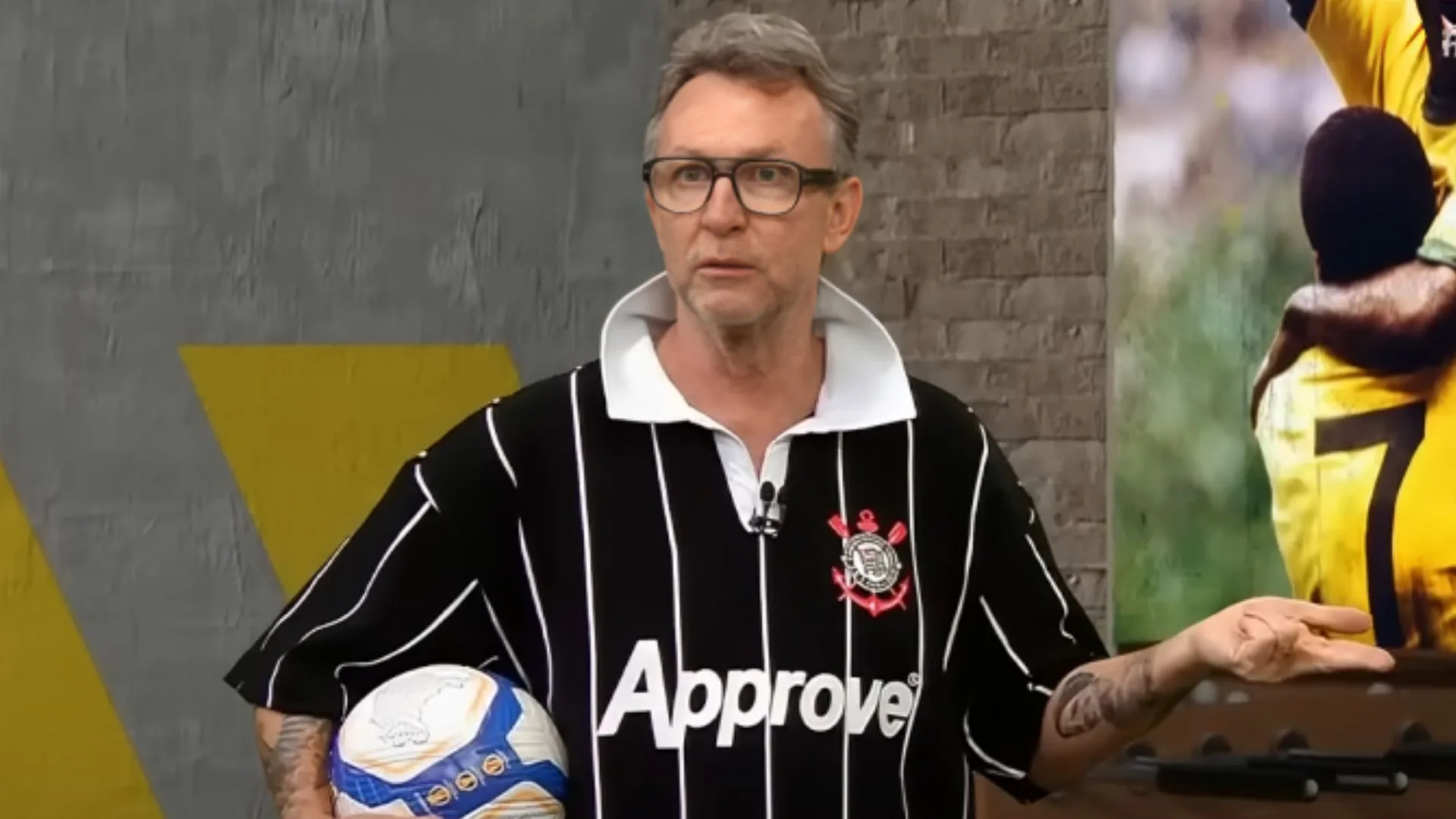 Craque Neto rechaça medo antes de Vasco x Corinthians: “Time fraco”