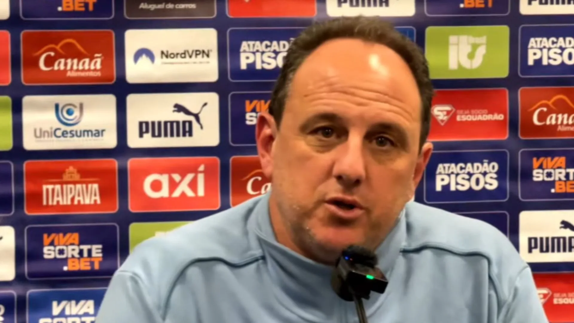 Rogério Ceni elogia Dorival Júnior após Corinthians x Bahia