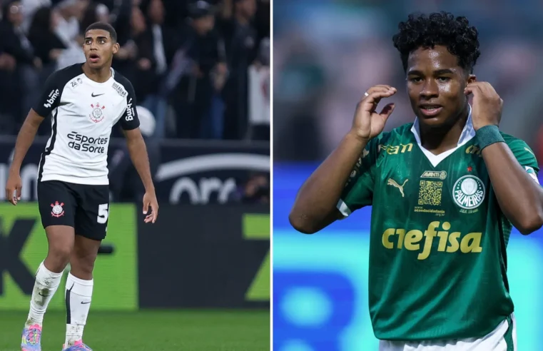 Torcedores do Corinthians comparam Gui Negão com Endrick, e palmeirenses respondem: “Algo para eles se orgulharem” | Torcedores