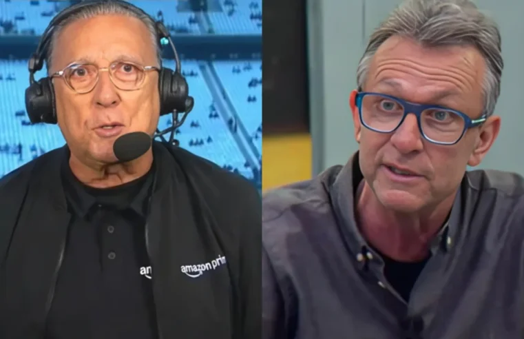 Torcedores reagem à atitude Galvão Bueno com Craque Neto